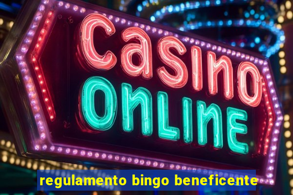 regulamento bingo beneficente